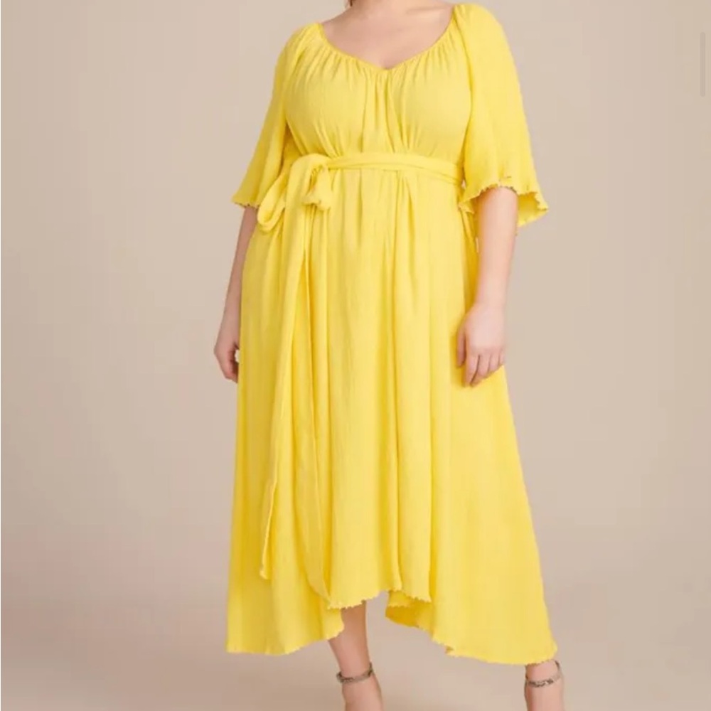 Anaak Uma Midi Dress Size 3 Large NWT
